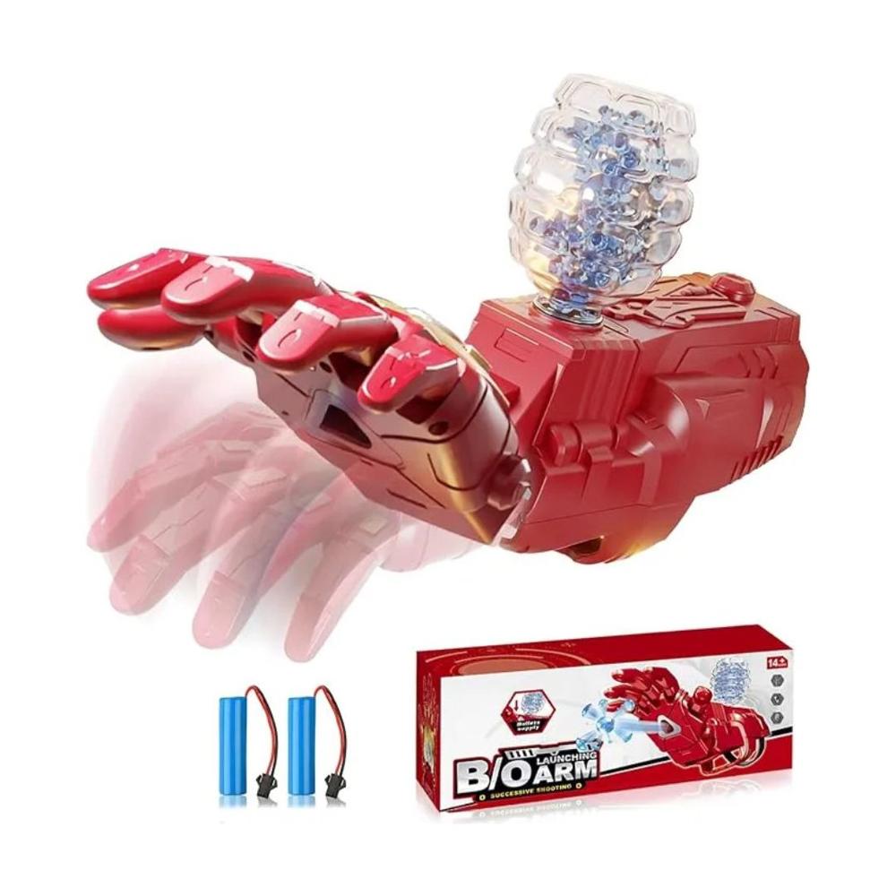 Guante Turbo Mecánico con Lanzador de Hidrogel y Agua