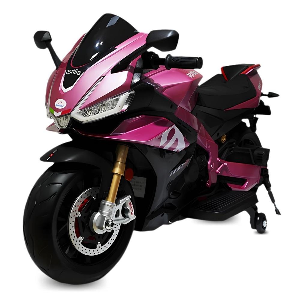 Moto a Batería para Niños Yamaha Licenced Rosa
