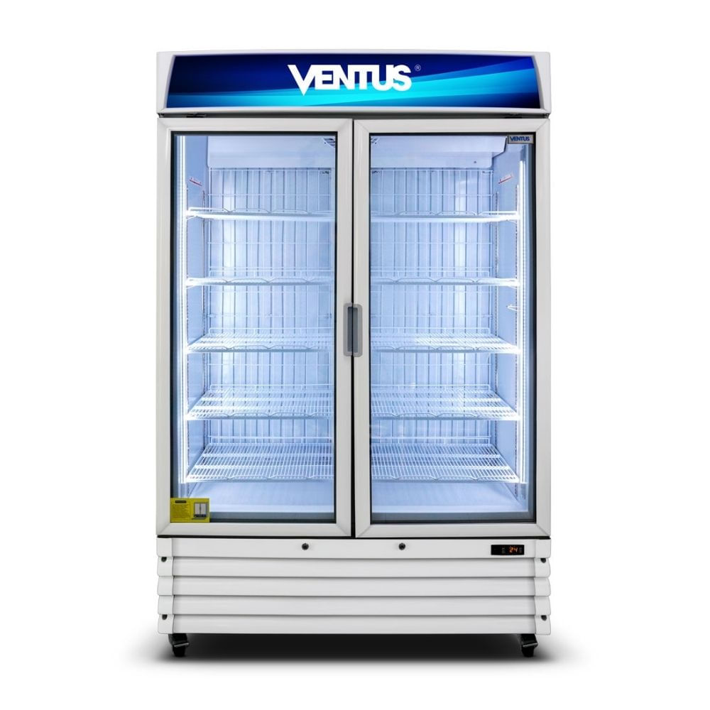 Vitrina Visicooler Ventus VCF-800L Freezer 2 Puertas 800L