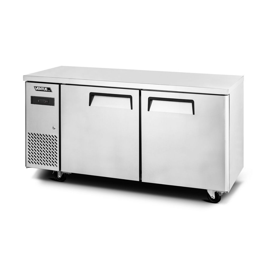 Refrigeradora Meson Ventus Freezer VMF2PS-260 Acero Inoxidable 300L