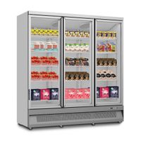 Vitrina Visicooler Ventus VCFBM-1400L Freezer Bottom Mounted 3 Puertas 1400L