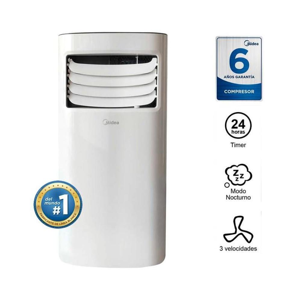 Aire Acondicionado Portátil MIDEA 12,000 BTU FRIO