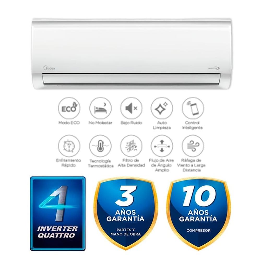 Aire Acondicionado Split Inverter 12000 Btu Skil Inverter