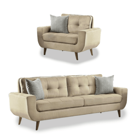 Juego de Sala 3 1 Kayruth Beige Juego de Sala 3 1 Kayruth Beige