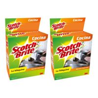 Pack x2 Fibra Scotch Brite La Maquina