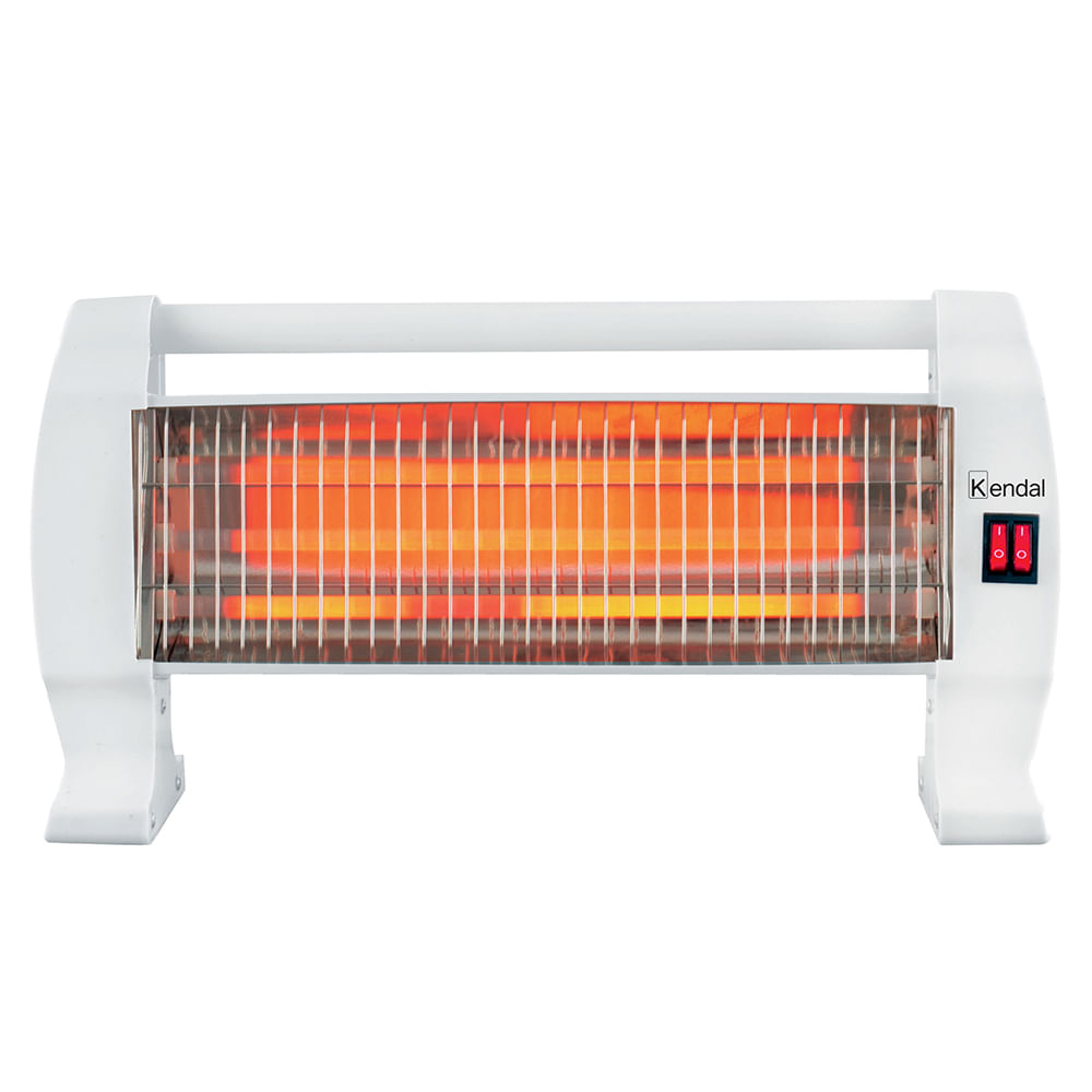 Estufa Calefactor de Cuarzo Kendal Triple Tubo 1200W Cobertura 14m2