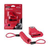 Candado para Disco de Motocicleta 5.5mm Hermex CB-55