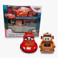 Coches De Friccion Rayo Mcqueen Y Mater Cars