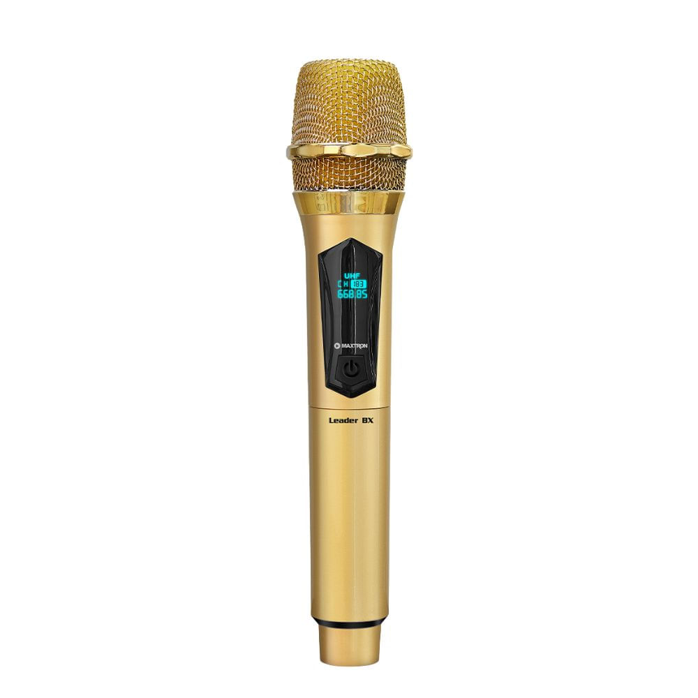 Micrófono Inalámbrico Maxtron Recargable Leader MX718G-BT