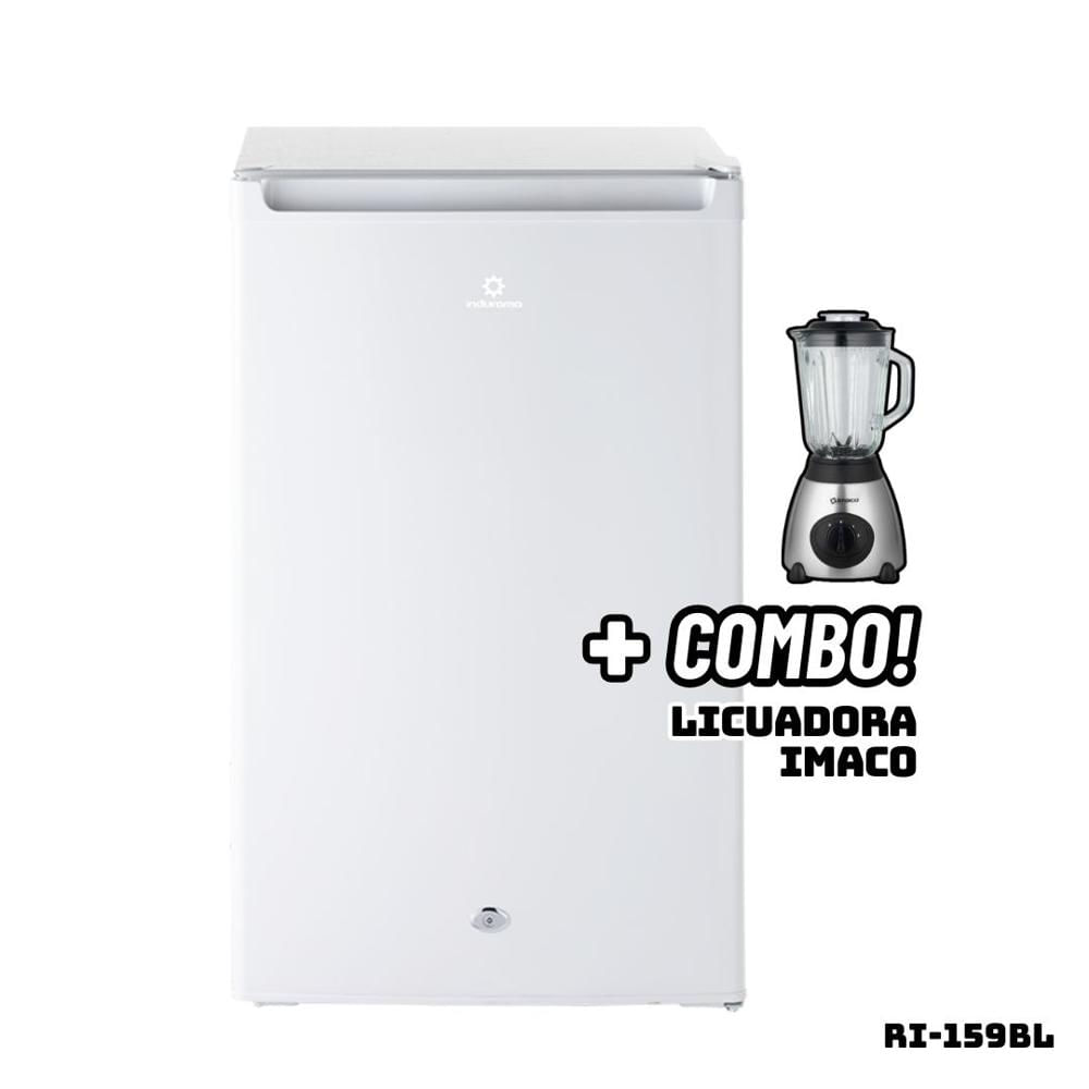 Frigobar INDURAMA 122 Litros RI-159BL Blanco + Licuadora IMACO
