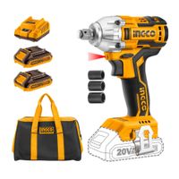 Llave de Impacto 20V 300Nm Brushless Inalambrica Ingco CIWLI2001