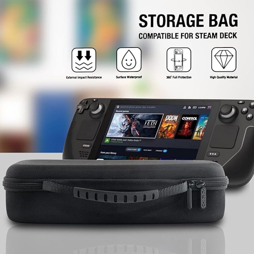 Estuche Case Protector Compatible Steam Deck 2022 y Steam Oled 2023