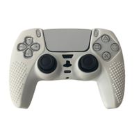 Case Funda Protectora Silicona Mando Control PS5 DualSense Blanco