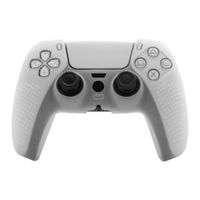Case Funda Protectora Silicona Mando Control PS5 DualSense Transparente