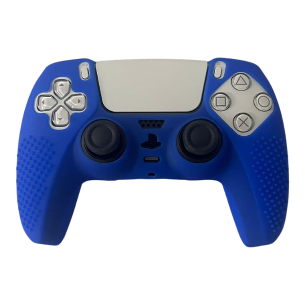 Case Funda Protectora Silicona Mando Control PS5 DualSense Color Azul