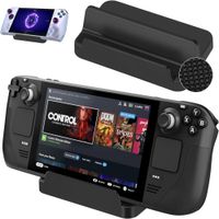Soporte Base Antideslizante ASUS Rog Ally 2023 Steam Deck Color Negro