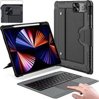 Case nillkin con teclado para ipad pro 13 2024 Negro