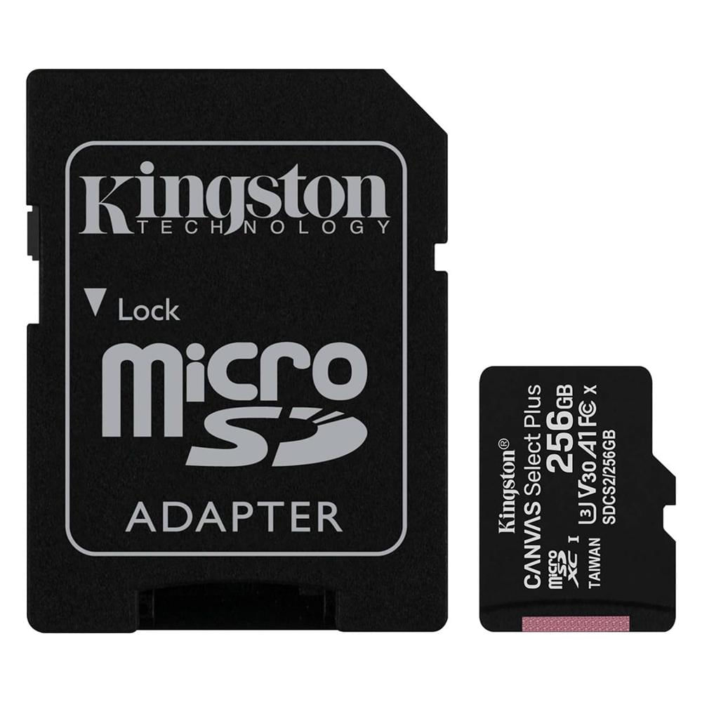 KINGSTON SDCS2/256GB Memoria microSD 256GB Canvas C10
