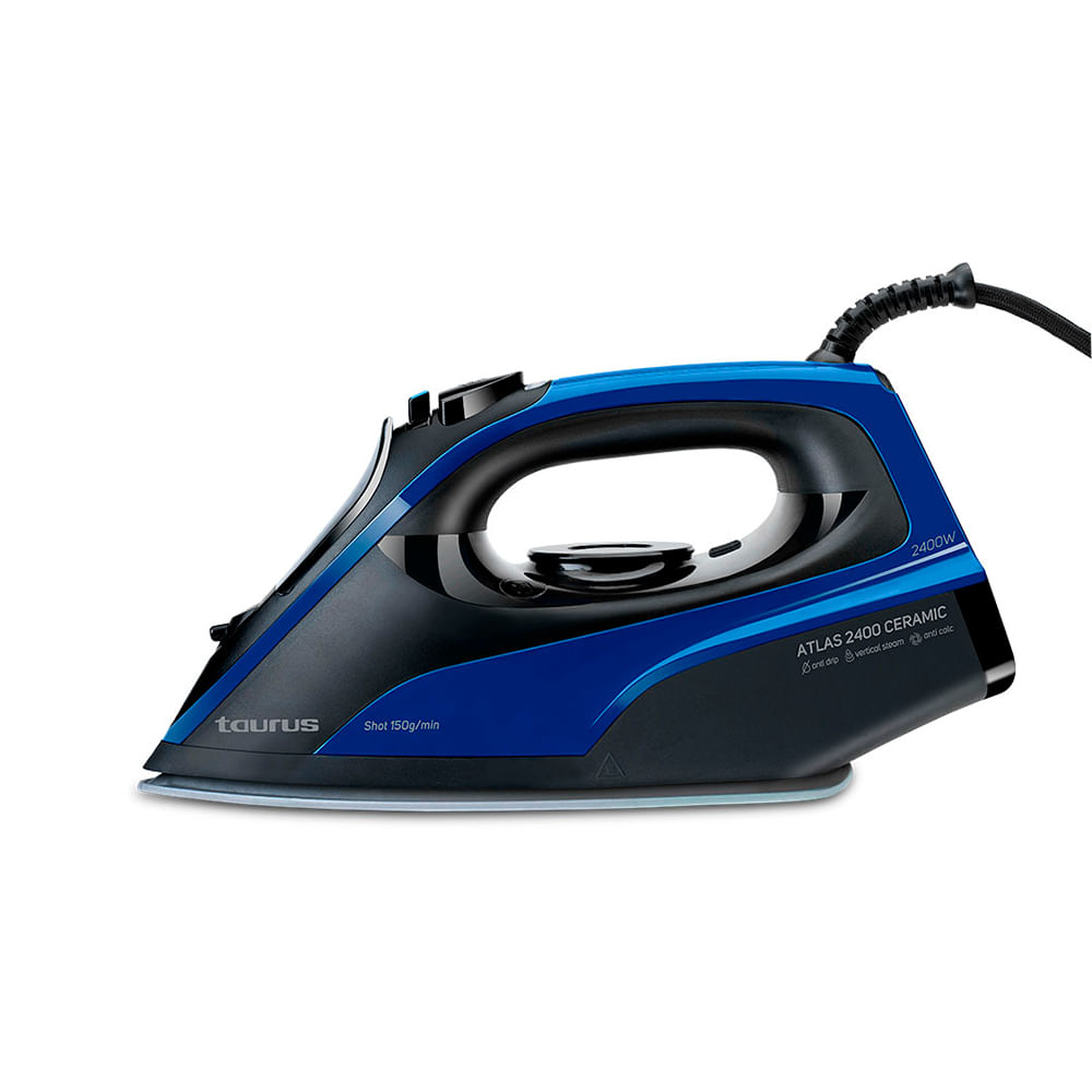 Plancha A Vapor Negro Mod. Atlas 2400 Taurus