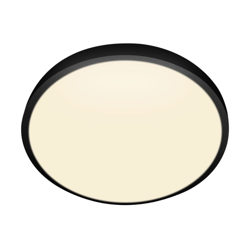 Plafon LED Dixon 48W Luz Cálida Negro