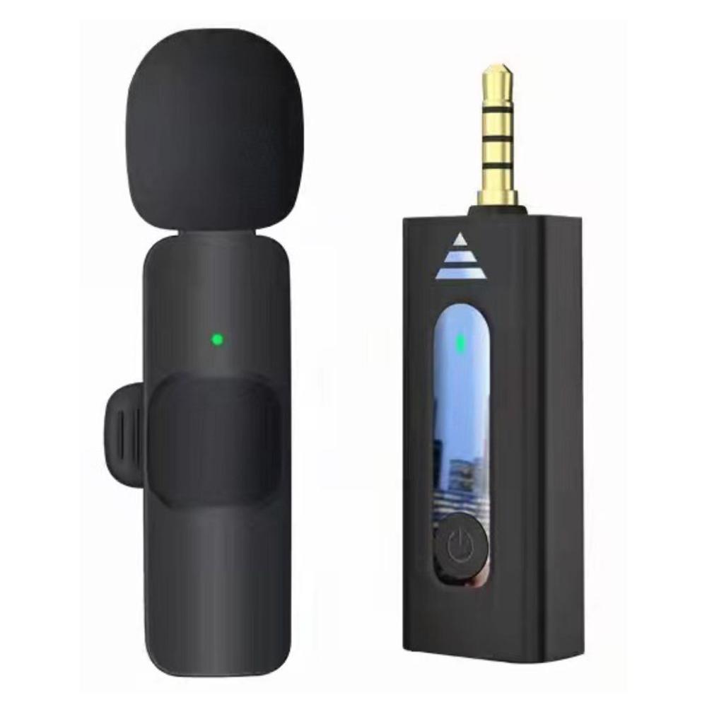 Micrófono Inalámbrico Solapero con Receptor de Auxiliar K35
