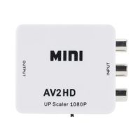 Adaptador RCA VA a HDMI Convertidor de Video Full HD 720 1080p AV2HDMI