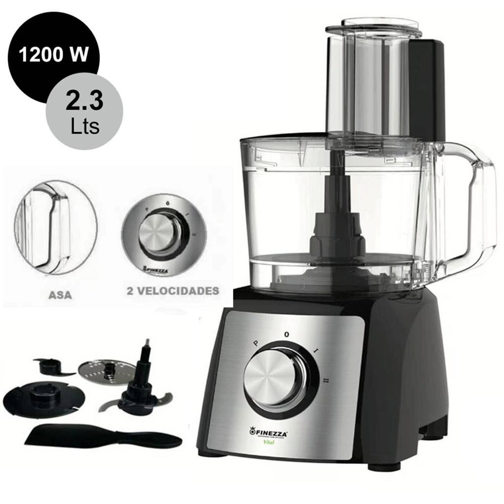 Procesador de Alimentos Finezza FZ-6120PR 1200W