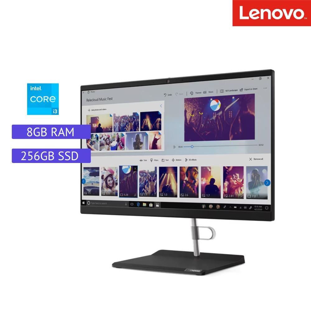 All in One Lenovo V50a-22IMB / Intel Core i3 10ª Gen / 8GB RAM / 256GB SSD / 21.5""