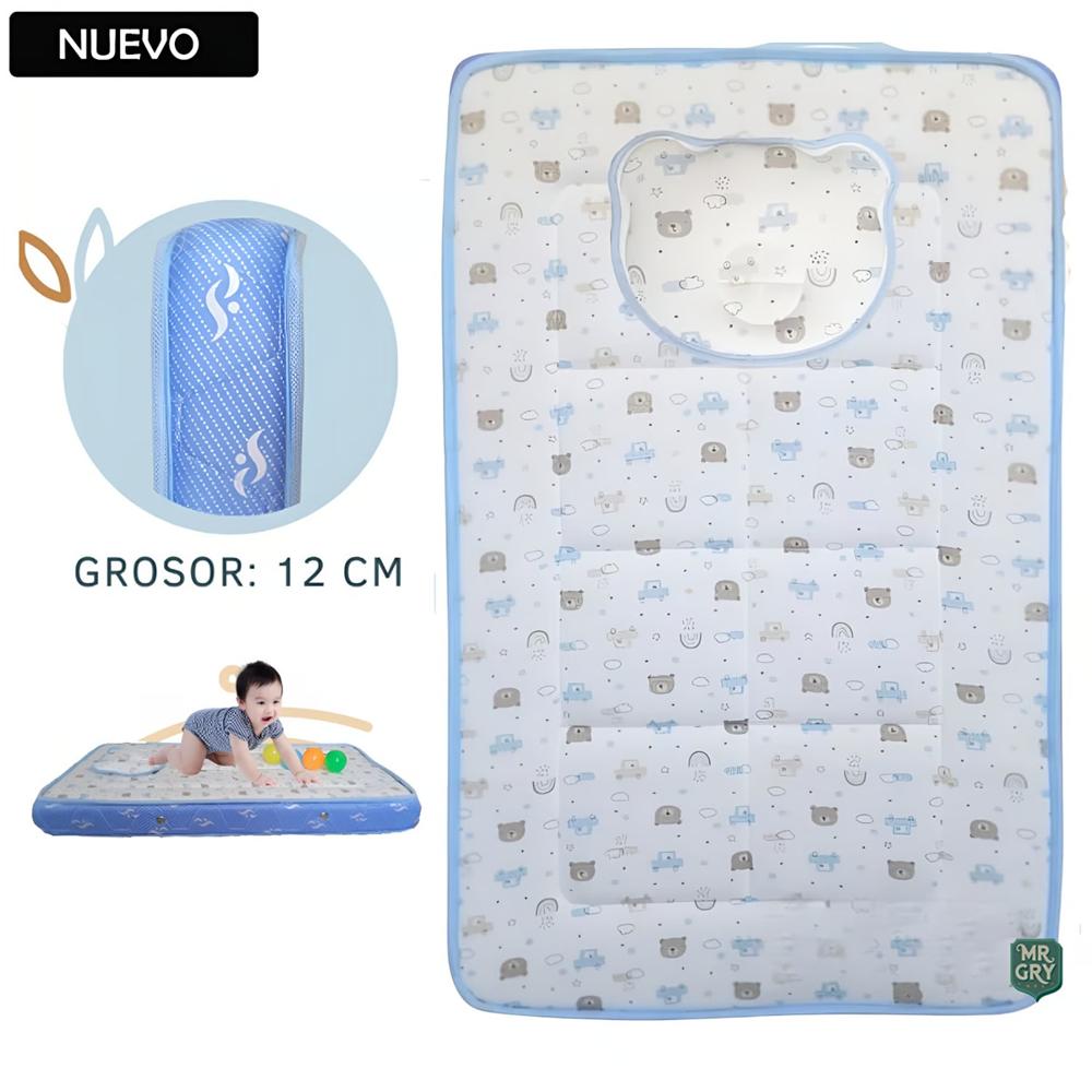 Colchón Ciel para Bebé bordes Celeste