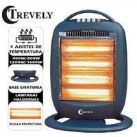 Calefactor Eléctrico Trevely TCH-040 Halógeno 1600W