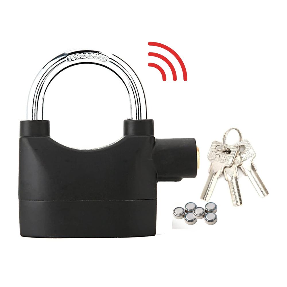 Candado de Seguridad con Alarma Sonora para Motos, Bicicletas y más