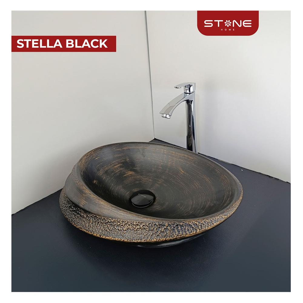 Bowl Redondo Stella Black - Stone