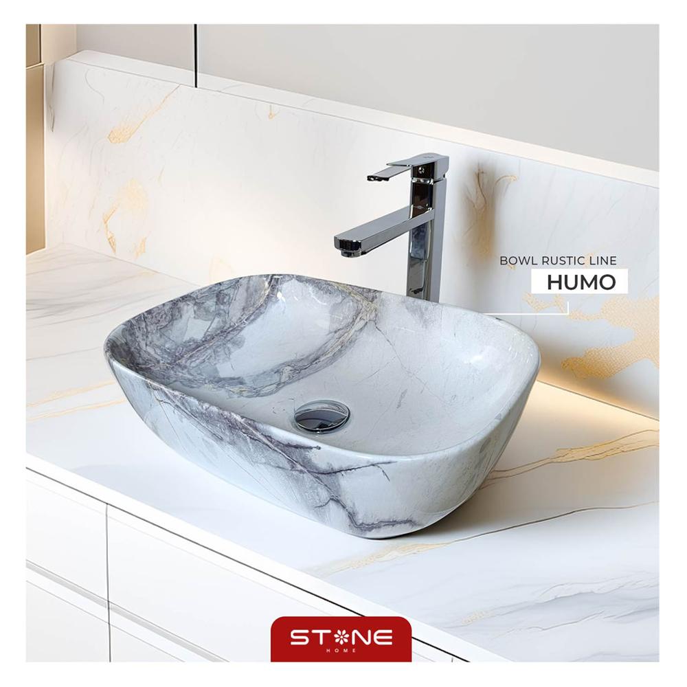 Bowl Minimalista Rustic Line Humo - Stone