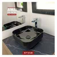 Bowl Minimalista Amalia Black - Stone