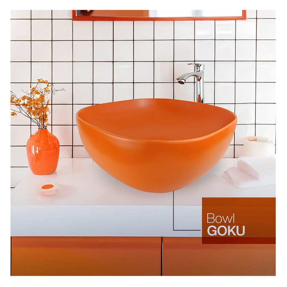 Bowl Cuadrado Goku Naranja - Stone