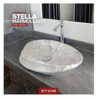 Bowl Redondo Stella Marmoleado - Stone