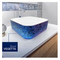 Bowl Rectangular Vegetta - Stone