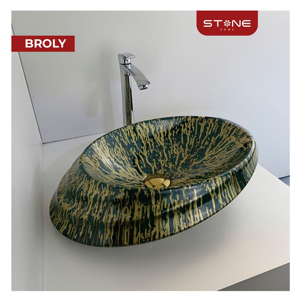 Bowl Redondo Broly Verde - Stone