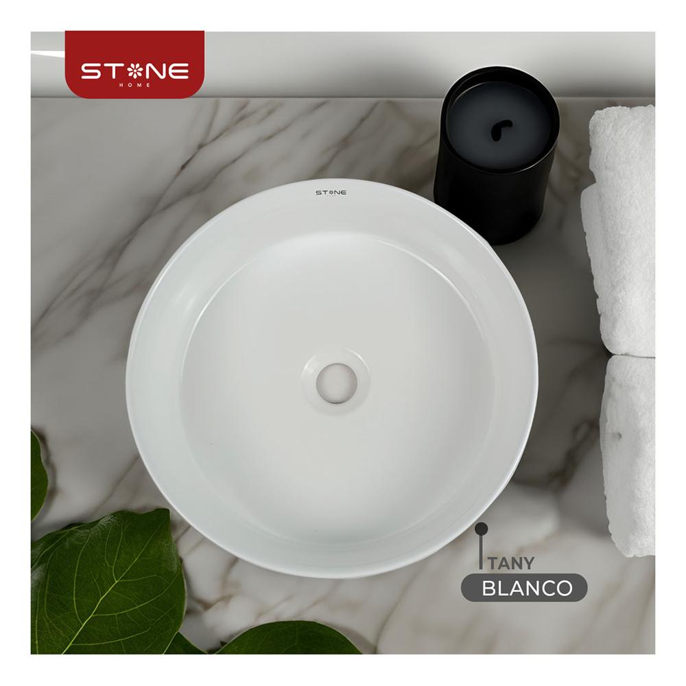 Bowl Redondo Tany Blanco - Stone