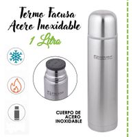 Termo de Acero Inoxidable FACUSA 1 Lt