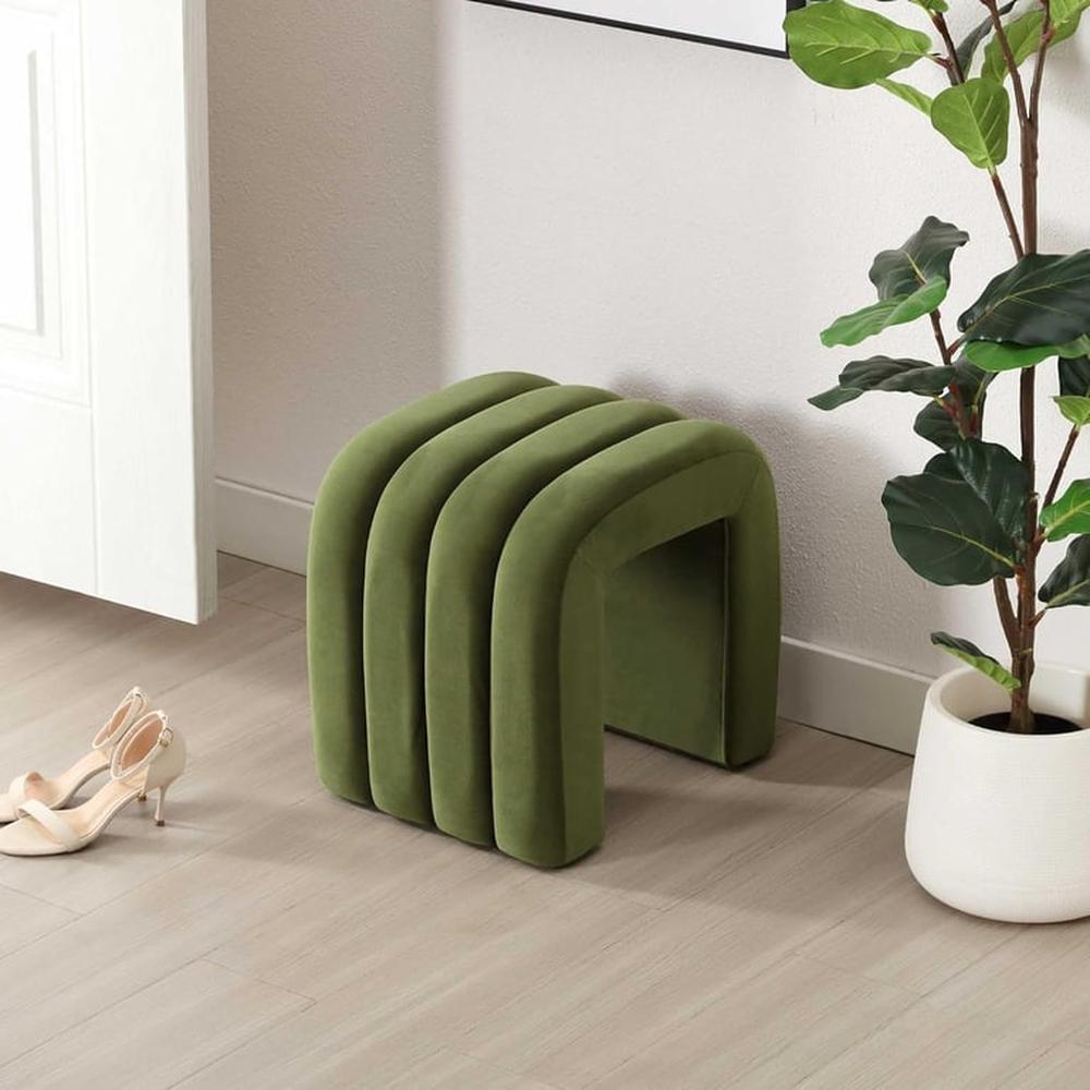 Puff Flouki Rectangular - Verde