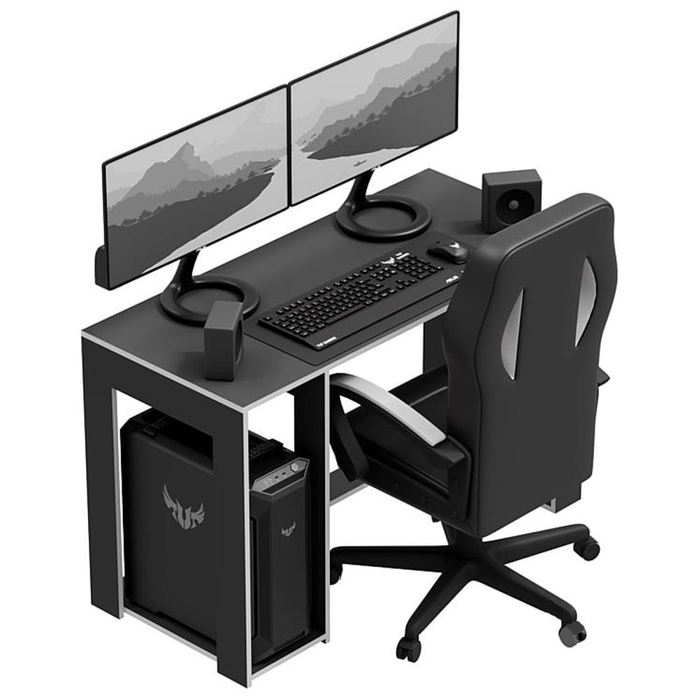 Escritorio Gamer Franky Moderno - Negro