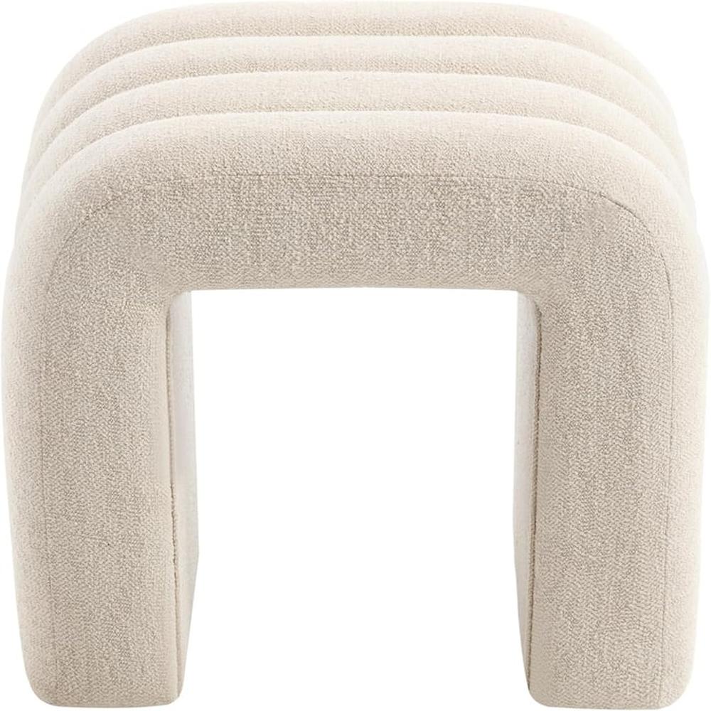 Puff Flouki Rectangular - Beige
