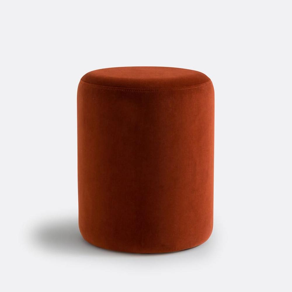 Puf Arizona Circular - Rojo