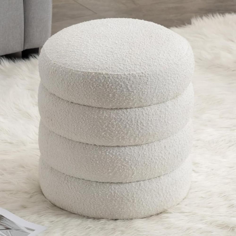 Puff Mikibama Circular - Beige