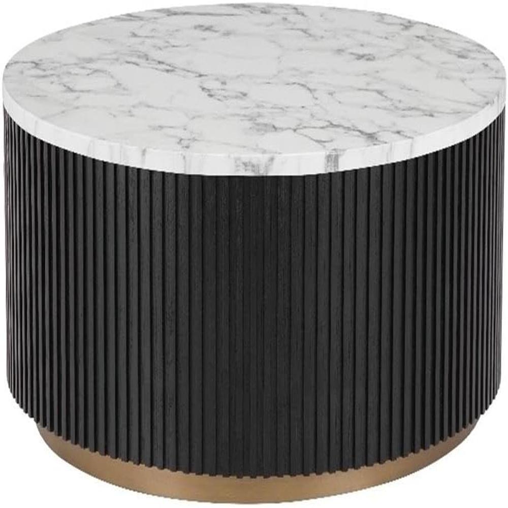 Mesa de Centro Finn - Negro y Blanco