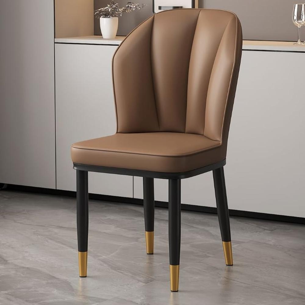 Silla de Comedor Winston - Negro y Marrón