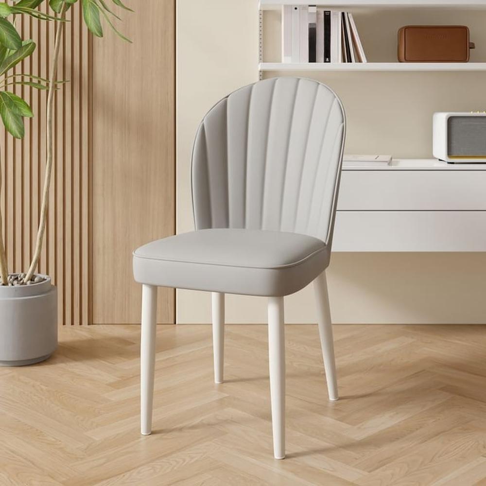 Silla de Comedor Arlin - Gris y Blanco