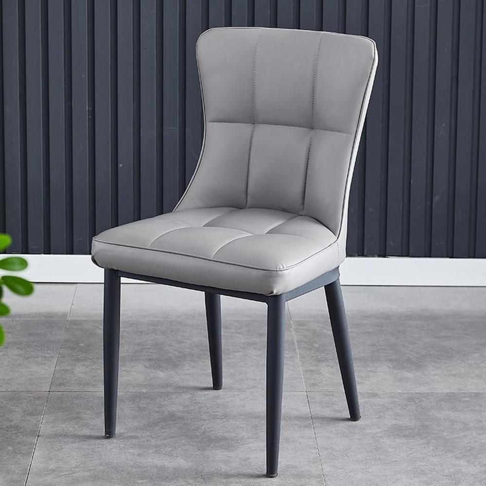 Silla de Comedor Roselio - Nogal y Gris