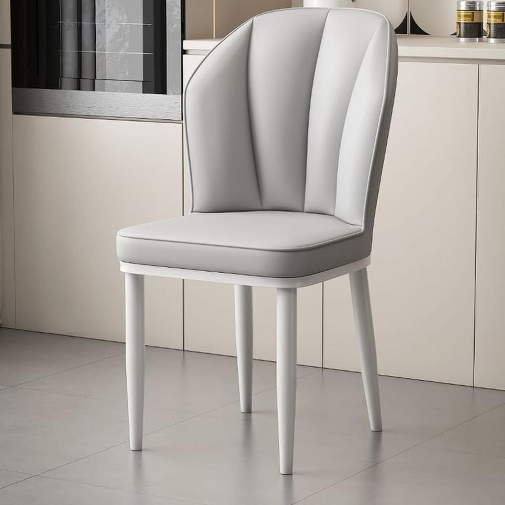 Silla de Comedor Winston - Gris y Blanco